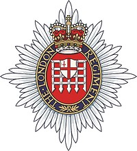 British Army London Regiment, badge