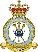 Vector clipart: Royal Air Force Music Services, badge