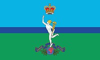 British Royal Corps of Signals, flag - vector image