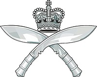 British Army Royal Gurkha Rifles (RGR), badge - vector image