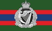 Vector clipart: British Army Royal Irish Regiment, flag