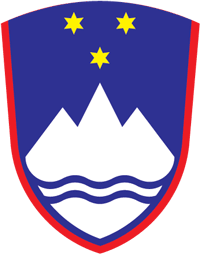 Slowenien, Wappen - Vektorgrafik