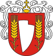 Vector clipart: Šaľa (Slovakia), large coat of arms