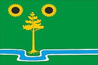 Vylkovo (Altai krai), flag - vector image