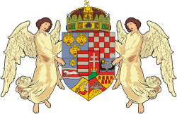 Венгрия, исторический герб (XIX в.)