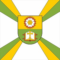 Melitopol (Zaporozhye oblast), flag (2003) - vector image