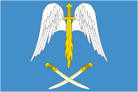 Архангельское (Краснодарский край), флаг - векторное изображение