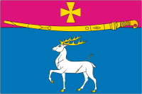 Dinskaya (Krasnodar krai), flag - vector image