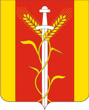 Krasnoarmeiskoe (Krasnodar krai), coat of arms - vector image