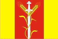 Красноармейское (Краснодарский край), флаг - векторное изображение
