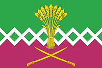 Vector clipart: Kuibyshevskoe (Kalininskaya rayon in Krasnodar krai), flag