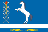 Лосево (Краснодарский край), флаг - векторное изображение