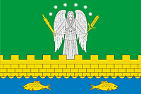 Михайловская (Краснодарский край), флаг - векторное изображение