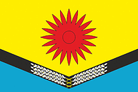 Михайловское (Краснодарский край), флаг - векторное изображение