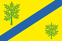 Новоясенская (Краснодарский край), флаг - векторное изображение
