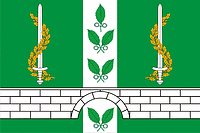 Vector clipart: Oktyabrsky (Tuapse rayon, Krasnodar krai), flag