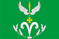 Vector clipart: Starodzherelievskaya (Krasnodar krai), flag