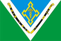 Temirgoevskaya (Krasnodar krai), flag - vector image