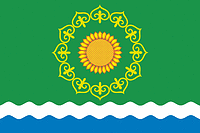 Урупский (Краснодарский край), флаг - векторное изображение