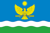 Великовечное (Краснодарский край), флаг - векторное изображение