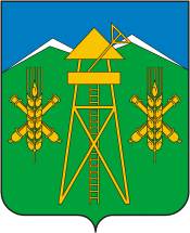 Vladimirskoe (Krasnodar krai), coat of arms - vector image