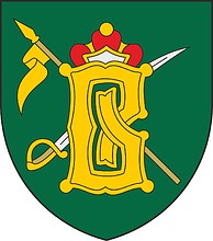 Механизированный батальон пехоты имени Великой Княгини Бируте, эмблема - векторное изображение