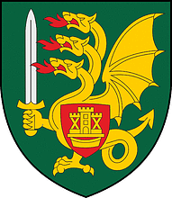 Lithuanian Grand Duke Butigeidis Motorized Dragoon Battalion, emblem - vector image