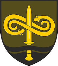 Vector clipart: Lithuanian Combat Divers Service, emblem