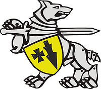 Vector clipart: Grand Duke Algirdas Mechanized Infantry Battalion, former emblem