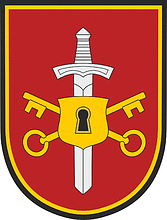 Vector clipart: Lithuanian Army Finance and Property Service, emblem