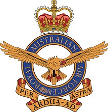 Vector clipart: Royal Australian Air Force (RAAF), crest