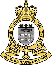 Royal Australian Army Ordnance Corps (RAAOC), эмблема - векторное изображение