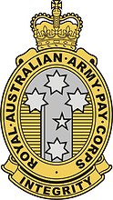 Royal Australian Army Pay Corps (RAAPC), эмблема