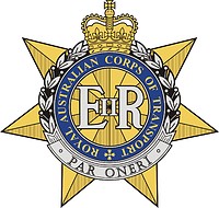 Vector clipart: Royal Australian Corps of Transport (RACT), badge