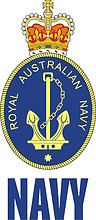 Royal Australian Navy (RAN), crest - vector image