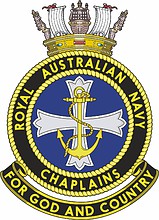 Australian Navy Chaplains, emblem - vector image