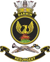 HMAS Darwin (FFG 04), emblem