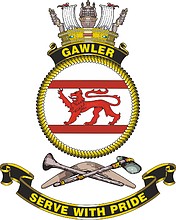 HMAS Gawler (FCPB-212), emblem - vector image