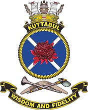 HMAS Куттабул, эмблема - векторное изображение
