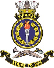 HMAS Success, emblem - vector image