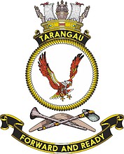 HMAS Tarangau, emblem - vector image