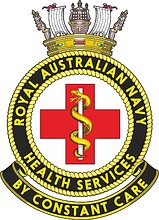 Royal Australian Navy Health Services, emblem - vector image