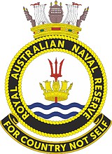 Vector clipart: Royal Australian Navy Reserve, emblem