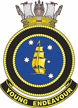 Royal Australian Navy STS Young Endeavor, emblem - vector image