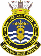 Vector clipart: Royal Australian Navy Submarine and Underwater Medicine Unit (SUMU), emblem
