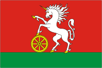 Bogotol (Krasnoyarsk krai), flag - vector image