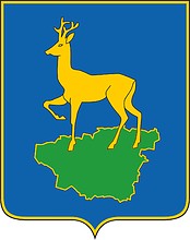 Dzerzhinskoe rayon (Krasnoyarsk krai), coat of arms (2012)