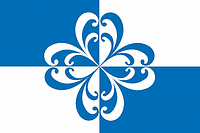 Векторный клипарт: Ключи (Красноярский край), флаг