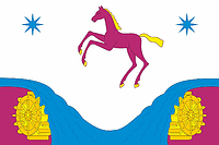 Векторный клипарт: Кулун (Красноярский край), флаг