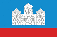 Vector clipart: Sukhobuzimskoe rayon (Krasnoyarsk krai), flag